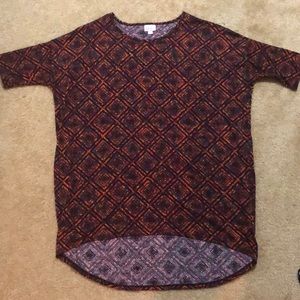 Geometric Patterned Lularoe Irma